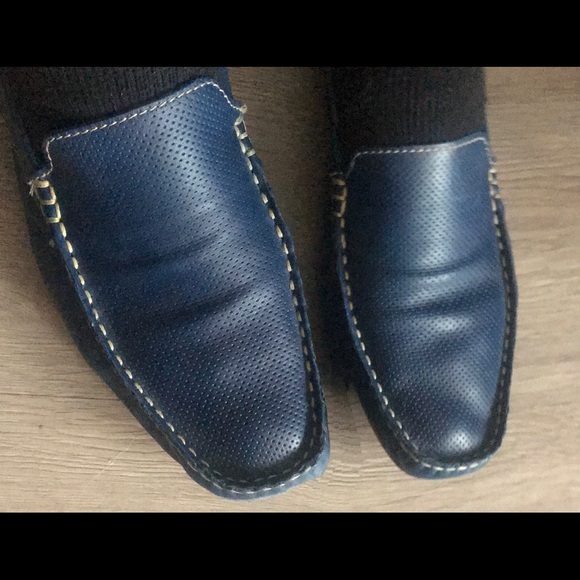 ALDO🌹Men’s shoes sz. 11 Blue with white stitching ❤️Offers🤗 - Picture 8 of 8